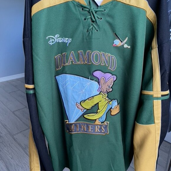 Disney Snow White and the Seven Dwarfs Diamond Miners Hockey Jersey - Picture 4 of 11